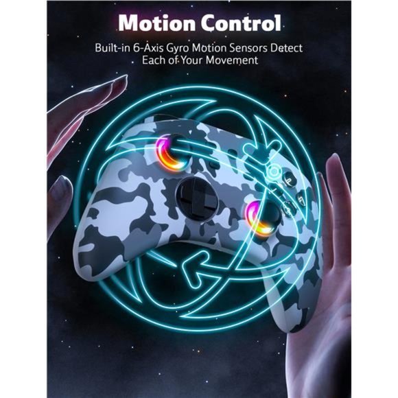 Camo Wireless Switch Controller  With Switch/ Switch Lite/ Switch OLED, - Picture 3 of 7